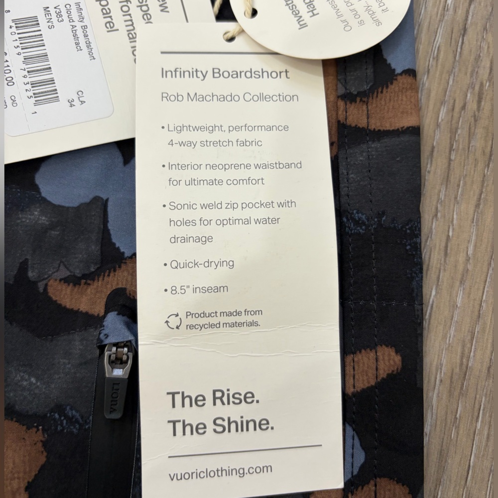 Vuori Infinity Board Shorts - Picture 5 of 11